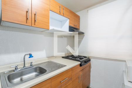 Cocina de apartamento para alugar com 2 quartos, 56m² em Agrícola Oriental, Ciudad de México