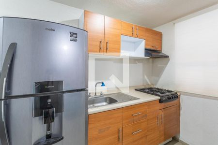 Cocina de apartamento para alugar com 2 quartos, 56m² em Agrícola Oriental, Ciudad de México