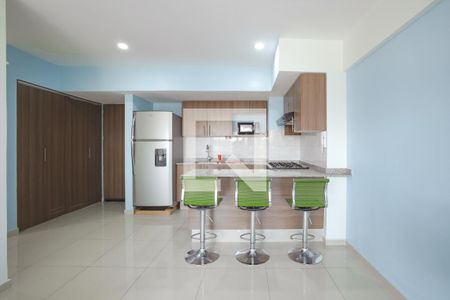 Cocina de apartamento para alugar com 2 quartos, 76m² em Granjas México, Ciudad de México