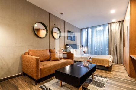 Sala Tv de apartamento para alugar com 1 quarto, 31m² em Hipódromo Condesa, Ciudad de México
