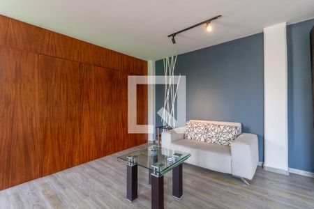 Sala - Comedor  de apartamento para alugar com 1 quarto, 133m² em Roma Sur, Ciudad de México