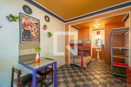 Comedor  de apartamento para alugar com 1 quarto, 15m² em Colonia Estrella, Ciudad de México
