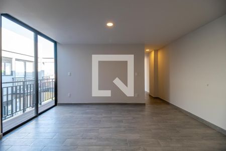 Sala - Comedor  de apartamento para alugar com 2 quartos, 56m² em Colonia Obrera, Ciudad de México