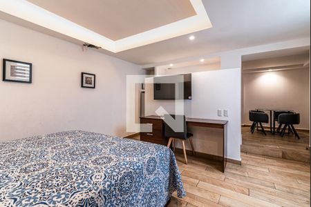Recámara  de apartamento para alugar com 1 quarto, 42m² em Campestre Churubusco, Ciudad de México