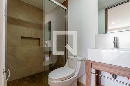 Baño de suite  de apartamento para alugar com 2 quartos, 65m² em Felipe Pescador, Ciudad de México