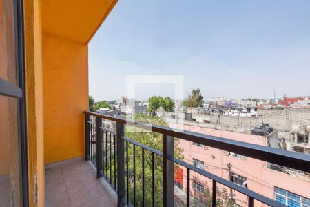 Balcón de apartamento para alugar com 2 quartos, 53m² em Ampliación Aviación, Ciudad de México