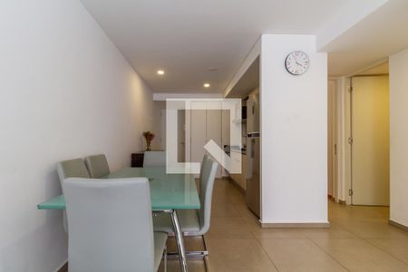 Sala - Comedor de apartamento para alugar com 2 quartos, 77m² em Piedad Narvarte, Ciudad de México