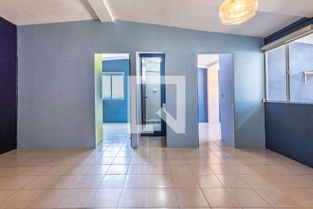 Sala - Comedor  de apartamento para alugar com 2 quartos, 65m² em Culhuacan, Ciudad de México