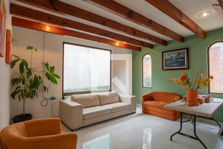 Sala - Comedor de casa de condomínio para alugar com 3 quartos, 139m² em El Molino, Ciudad de México