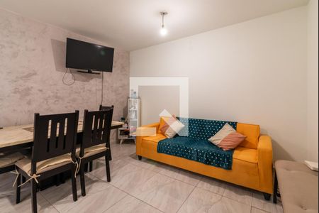 Sala - Comedor  de apartamento para alugar com 3 quartos, 87m² em Candelaria Ticoman, Ciudad de México