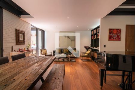 Sala - Comedor de apartamento para alugar com 2 quartos, 175m² em Colonia Del Valle Centro, Ciudad de México