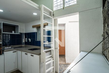 Cocina de kitnet/studio para alugar com 1 quarto, 36m² em San Nicolás Totolapan, Ciudad de México