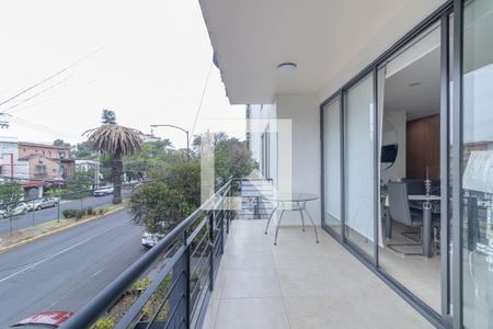 Balcón  de apartamento para alugar com 3 quartos, 100m² em Narvarte Poniente, Ciudad de México
