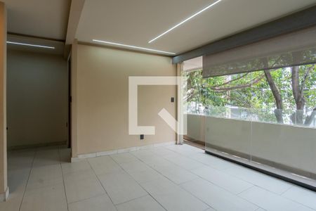 Sala - Comedor  de apartamento para alugar com 1 quarto, 70m² em Roma Norte, Ciudad de México