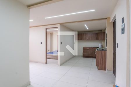 Sala - Comedor  de apartamento para alugar com 2 quartos, 70m² em Roma Norte, Ciudad de México