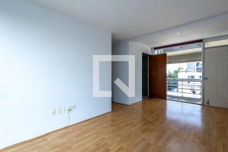 Sala - Comedor  de apartamento para alugar com 2 quartos, 65m² em Roma Sur, Ciudad de México