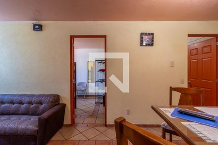 Sala - Comedor  de apartamento para alugar com 3 quartos, 75m² em Agrícola Oriental, Ciudad de México