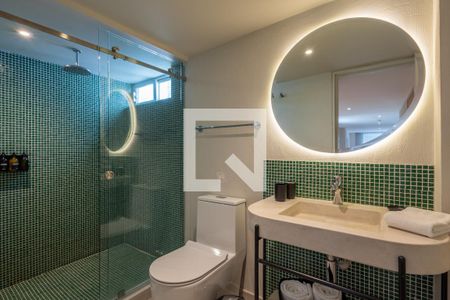 Baño  de apartamento para alugar com 1 quarto, 52m² em Roma Norte, Ciudad de México