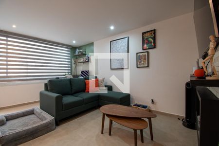 Sala - Comedor de apartamento para alugar com 2 quartos, 70m² em Portales Norte, Ciudad de México